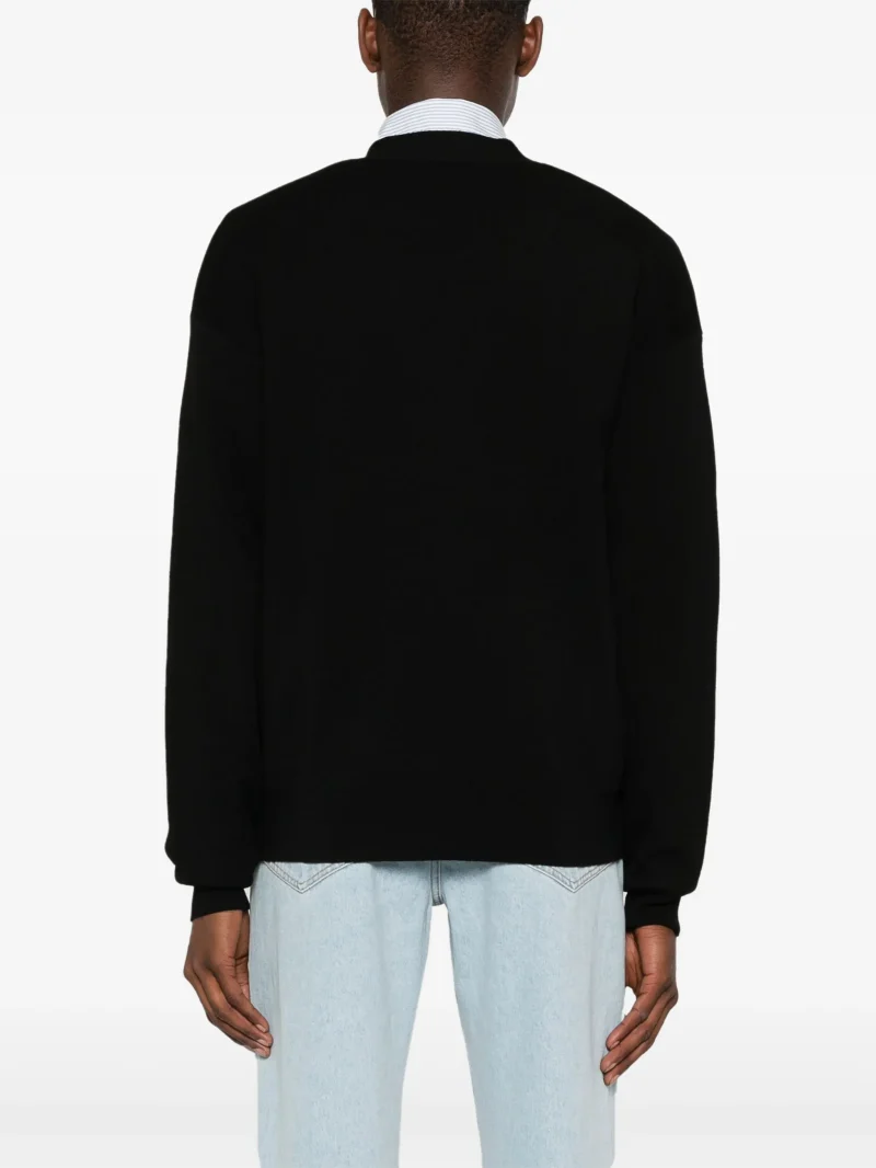 Alternative view of Cardigan Drole De Monsieur Le Cardigan negru