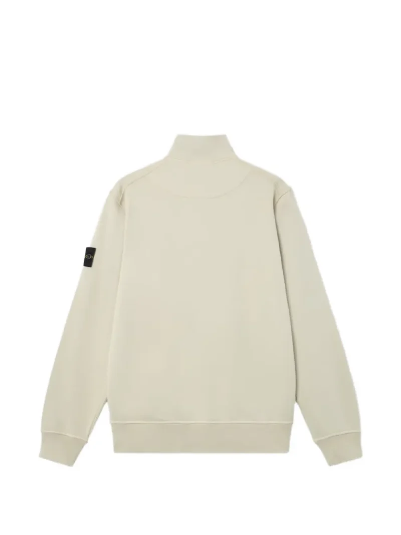 Alternative view of Cardigan Stone Island Logo-Patch Full-Zip bej