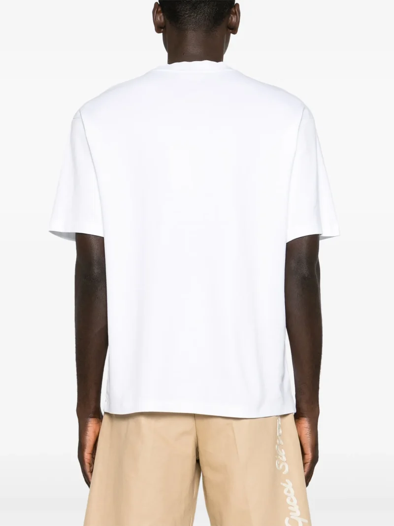 Alternative view of Tricou Drole De Monsieur Classique Slogan-Print alb