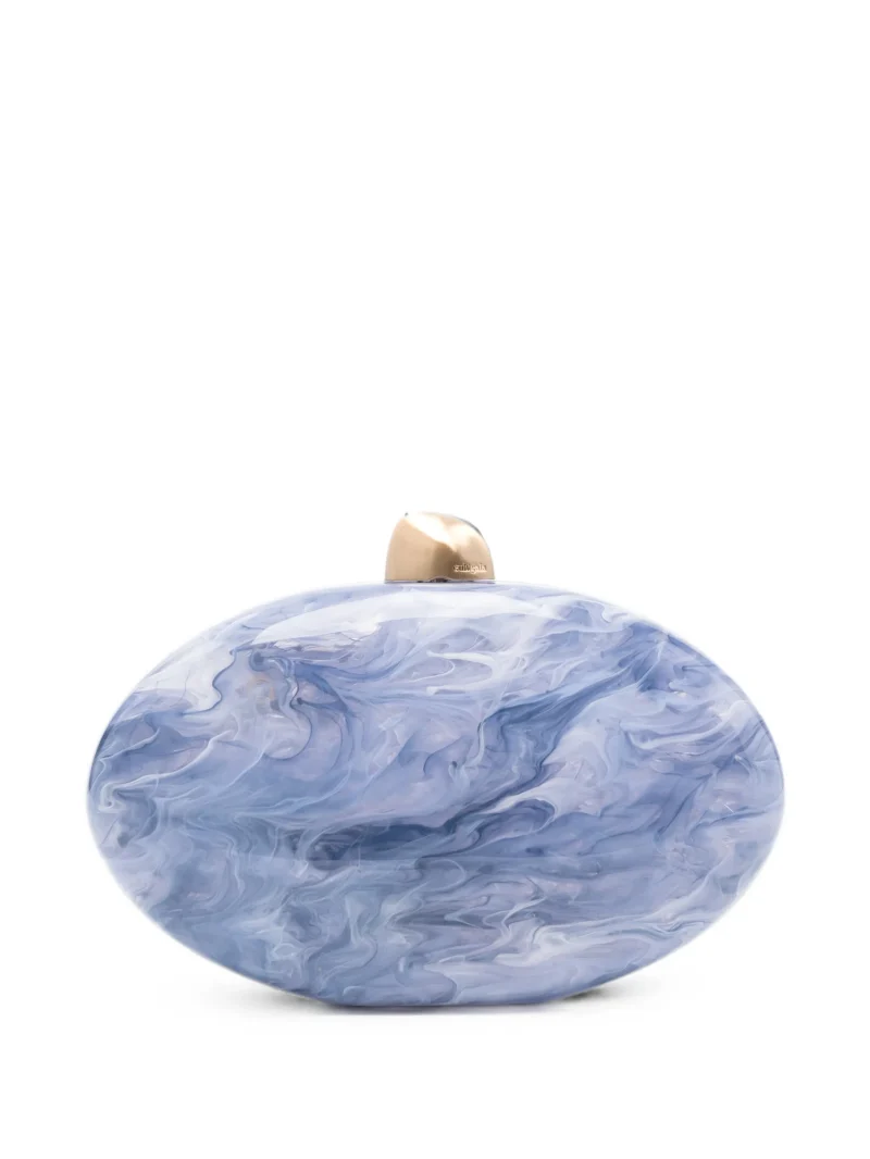 Geanta Clutch Cult Gaia Eviana albastru