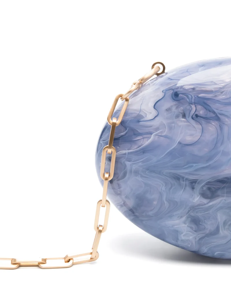 Geanta Clutch Cult Gaia Eviana albastru - imagine 5
