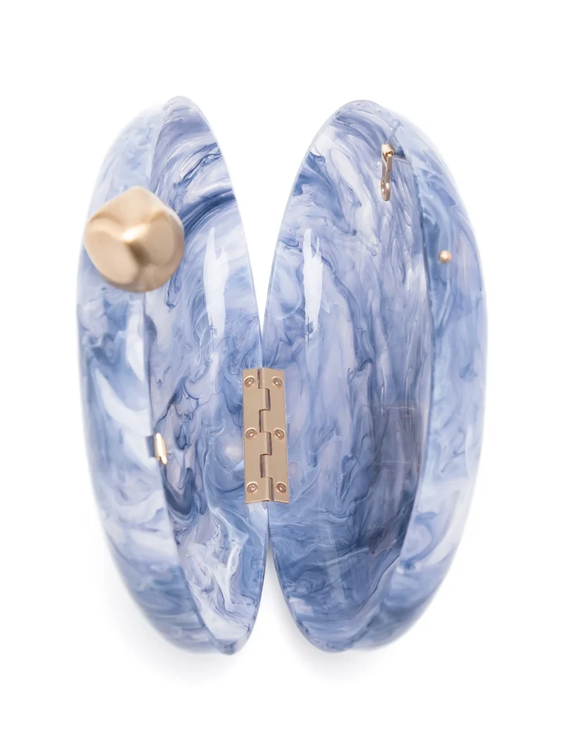 Geanta Clutch Cult Gaia Eviana albastru - imagine 4