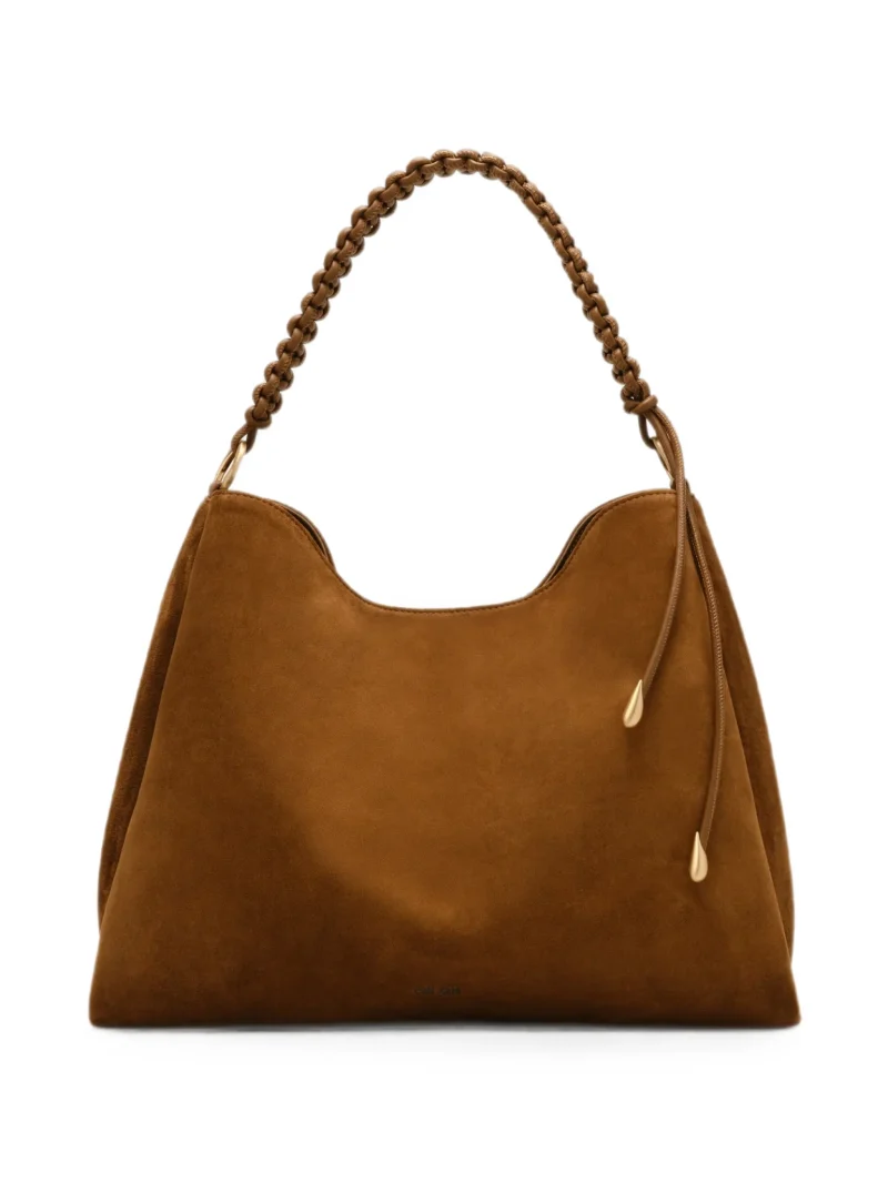 Geanta Cult Gaia Osa Suede Braided-Handle Tote bag