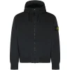 Hanorac Stone Island Logo Patch bleumarin