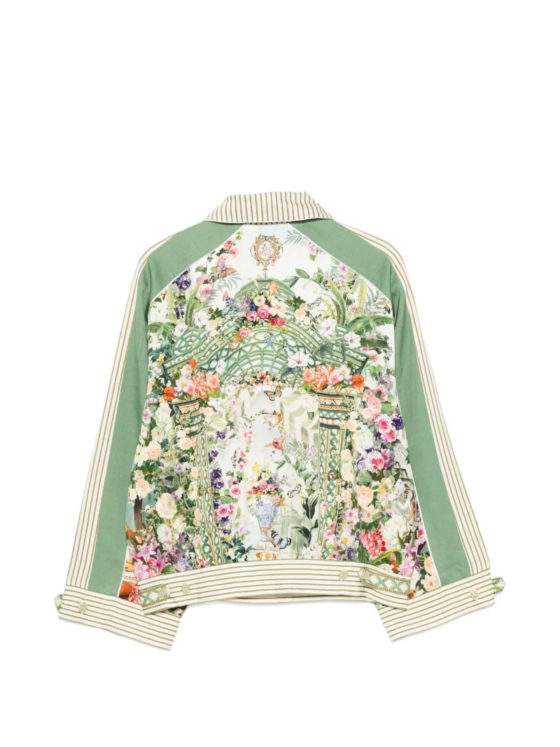 Alternative view of Jacheta Camilla Floral-Print Boxy verde