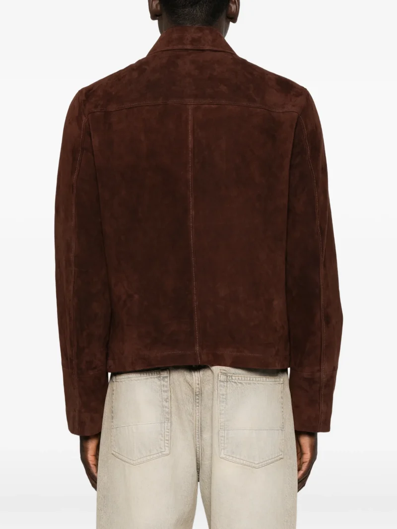 Alternative view of Jacheta Drole De Monsieur Suede Logo-Patch maro