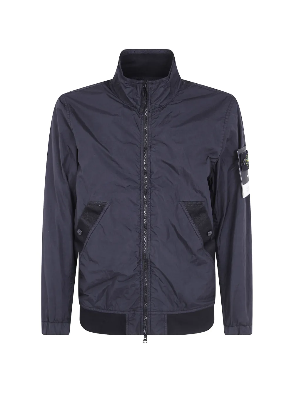 Jacheta Stone Island Crinkle Reps NY bleumarin