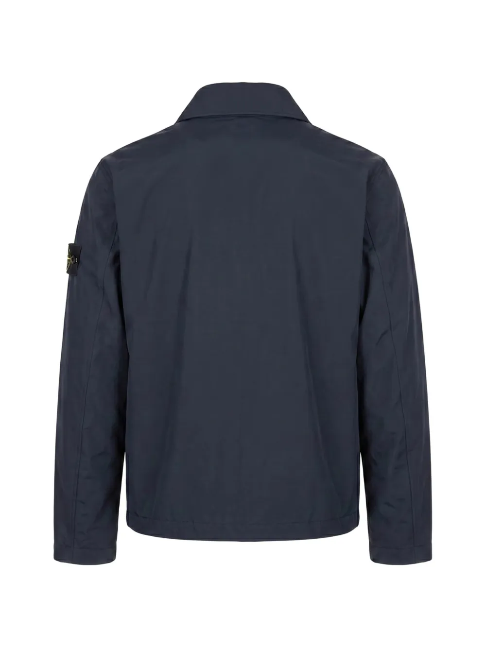 Jacheta Stone Island Logo-Patch Button-Fastening bleumarin - imagine 2