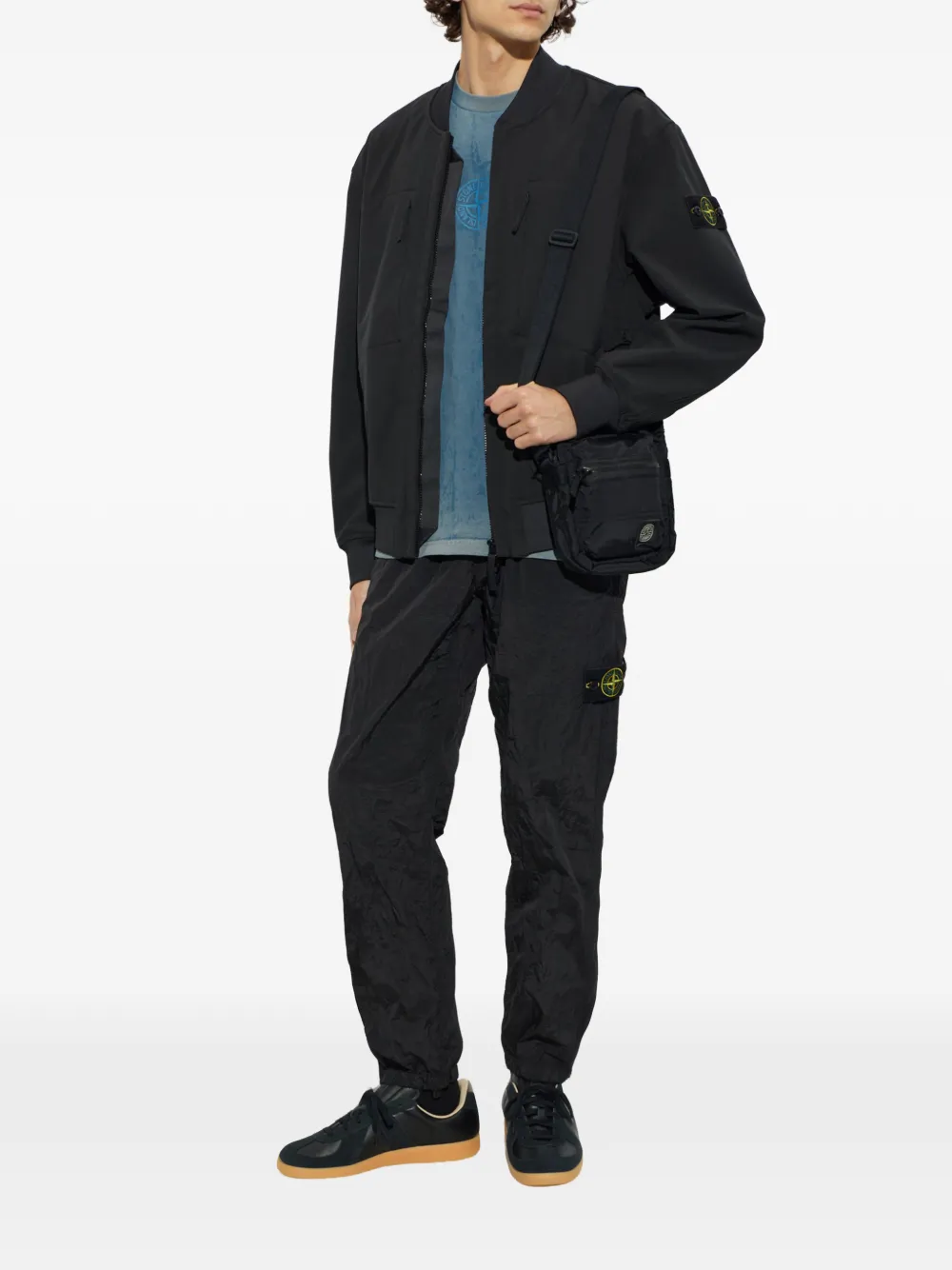 Jacheta Stone Island Logo-Patch jacket - imagine 4