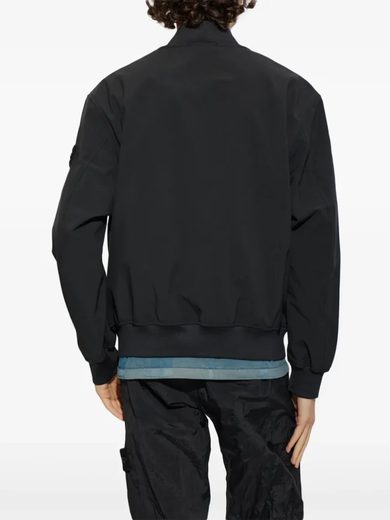 Alternative view of Jacheta Stone Island Logo-Patch jacket