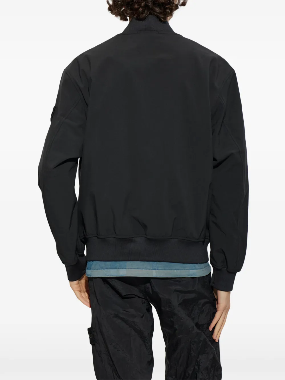 Jacheta Stone Island Logo-Patch jacket - imagine 2