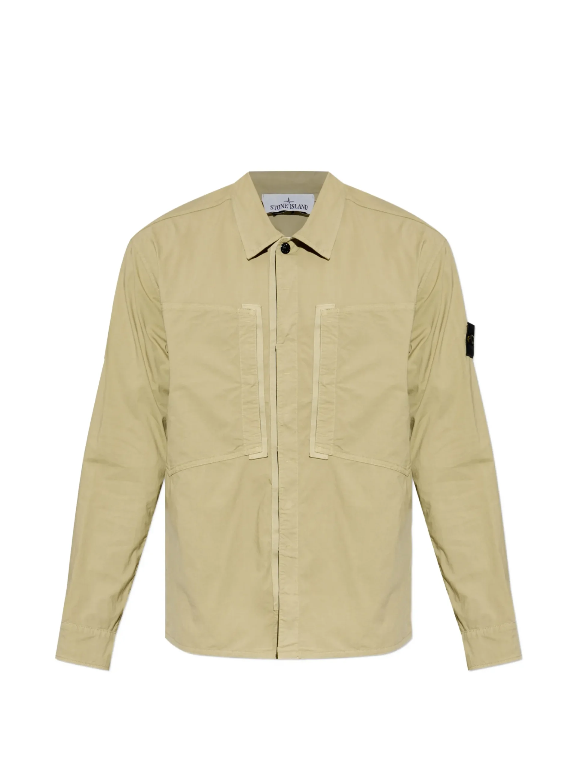 Jacheta Stone Island Mercerised Ripstop bej