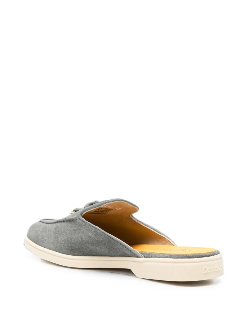 Alternative view of Loafers Doucal's Tassel Suede gri