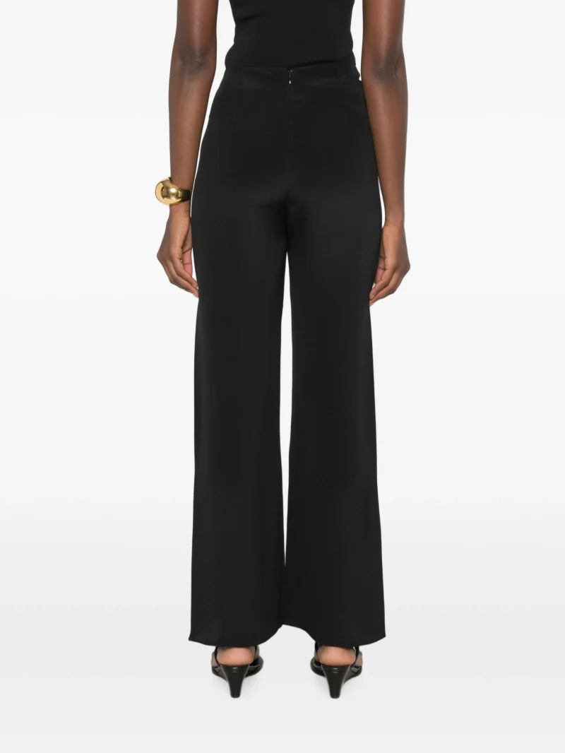 Alternative view of Pantaloni Cult Gaia Sara Palazzo negru