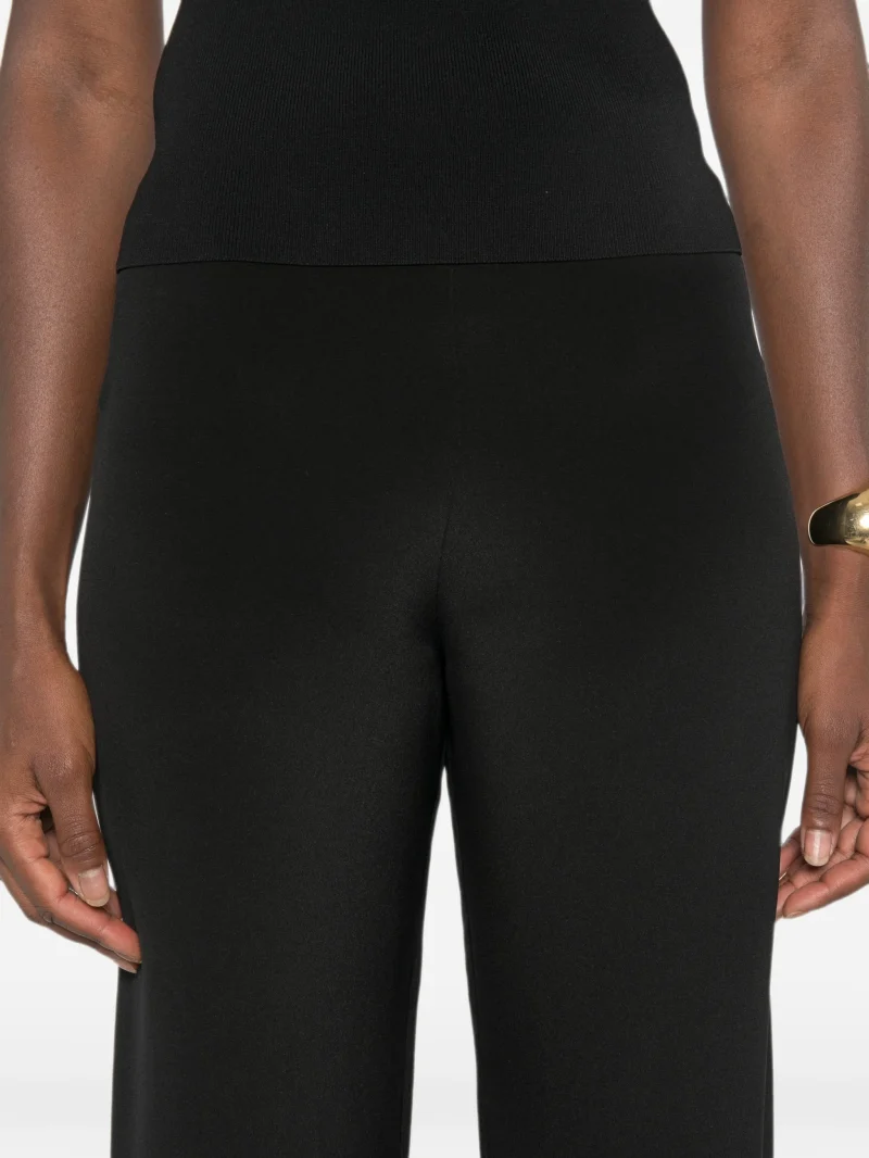 Pantaloni Cult Gaia Sara Palazzo negru - imagine 5