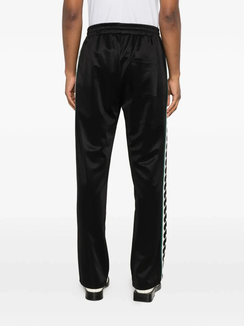 Alternative view of Pantaloni Drole De Monsieur Side-Stripe Track negru