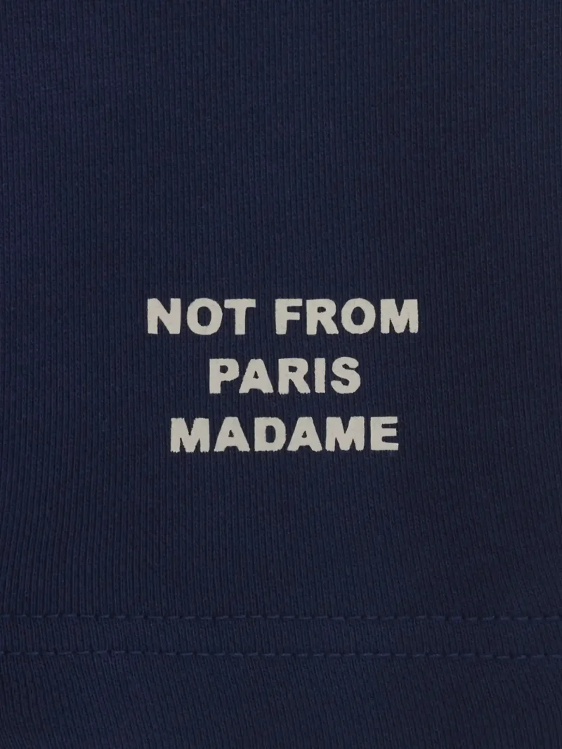 Alternative view of Pantaloni scurti Drole De Monsieur Elastic-Waistband bleumarin