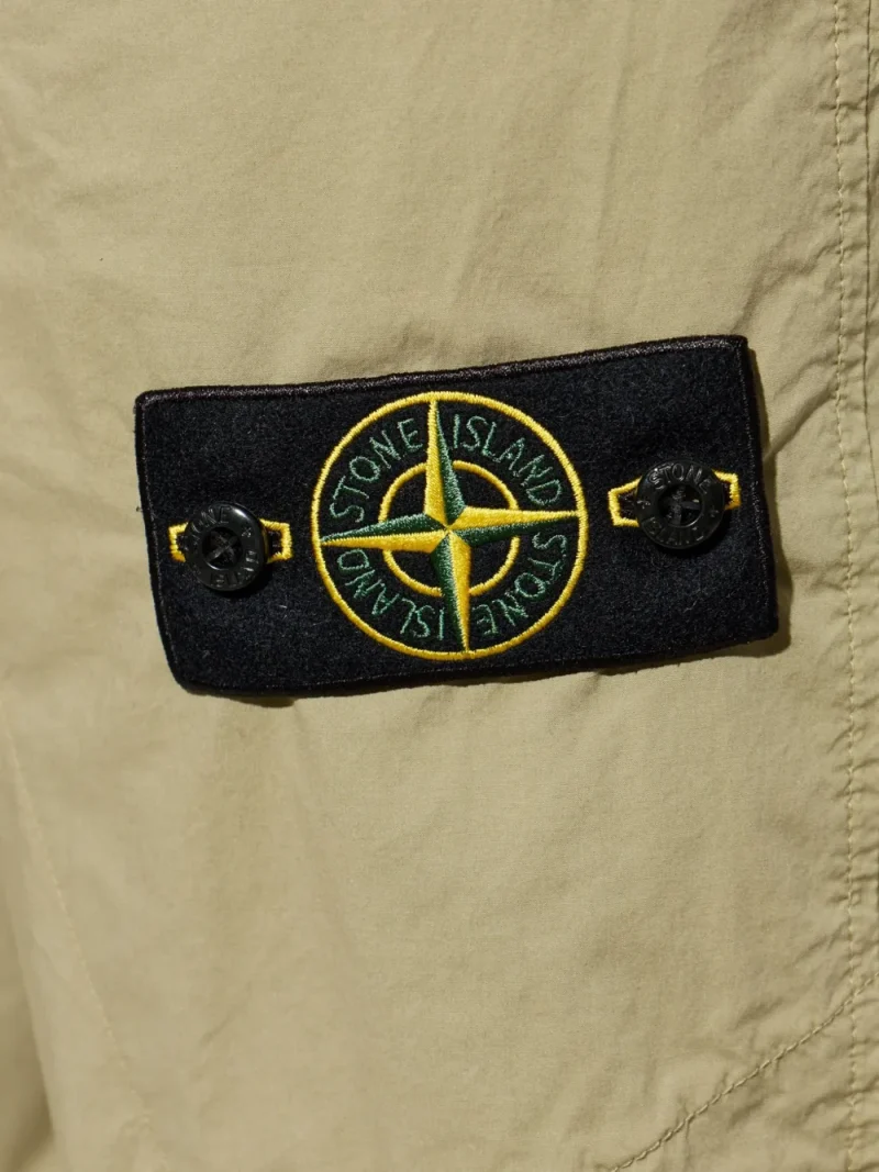 Pantaloni Stone Island Logo-Patch bej - imagine 5