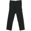Pantaloni Stone Island Logo-Patch Drawstring negru