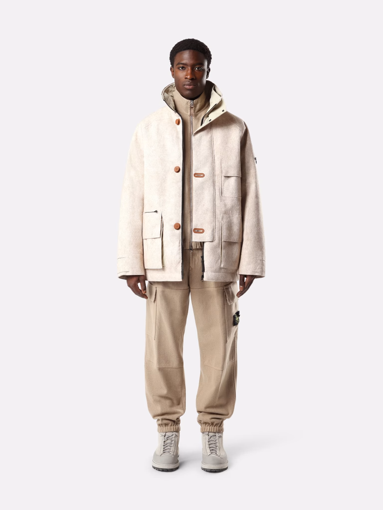 Pantaloni Stone Island Loose Fit Joggers bej - imagine 3
