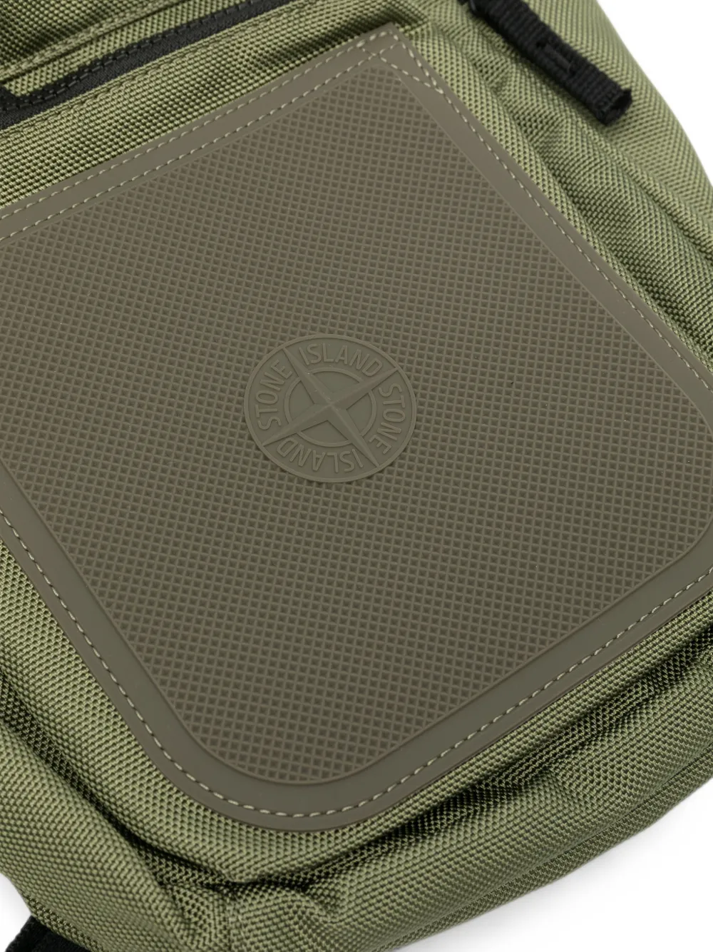 Rucsac Stone Island Logo-Patch Panelled khaki - imagine 4