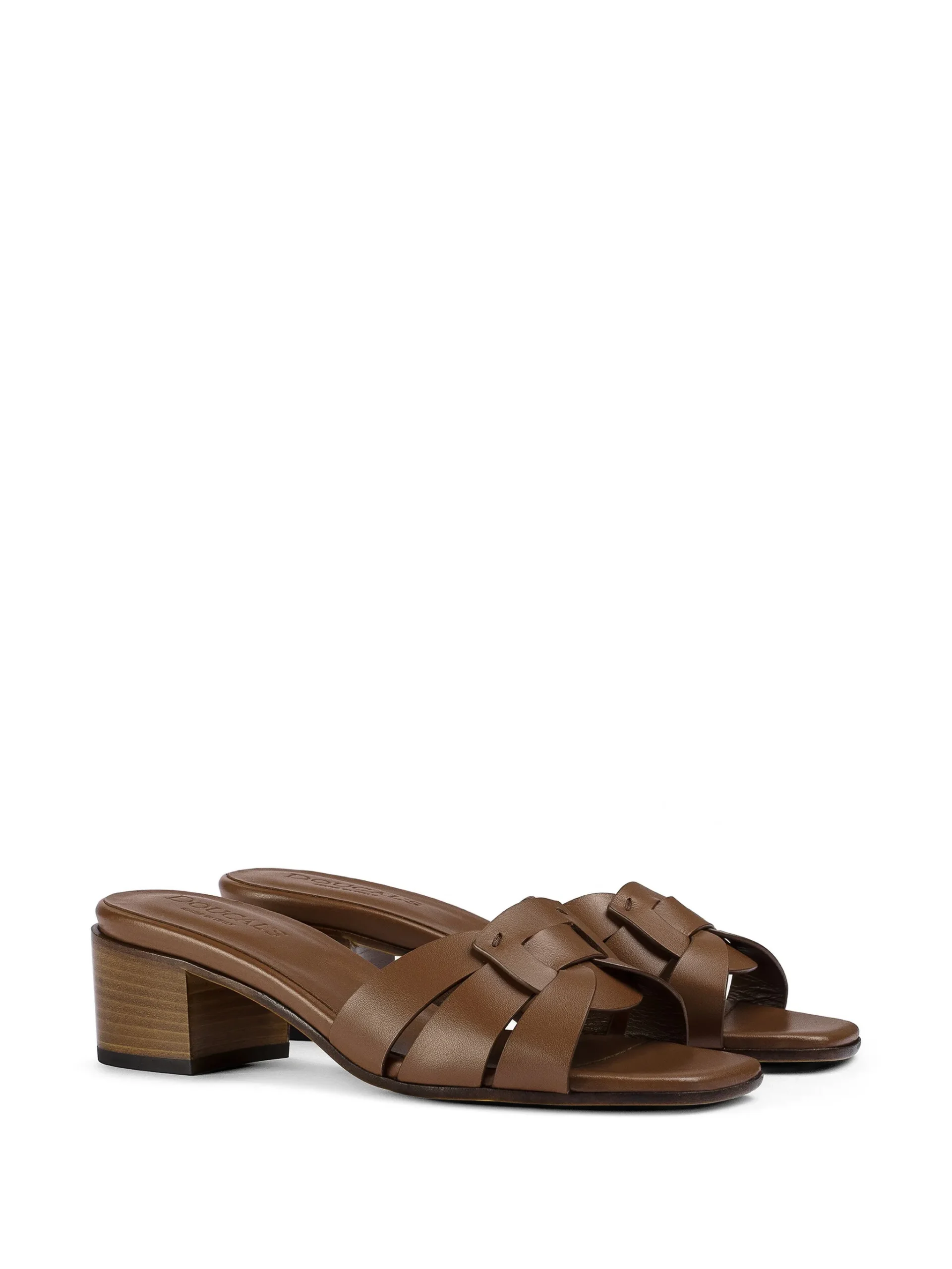 Sandale Doucal's Leather maro - imagine 2
