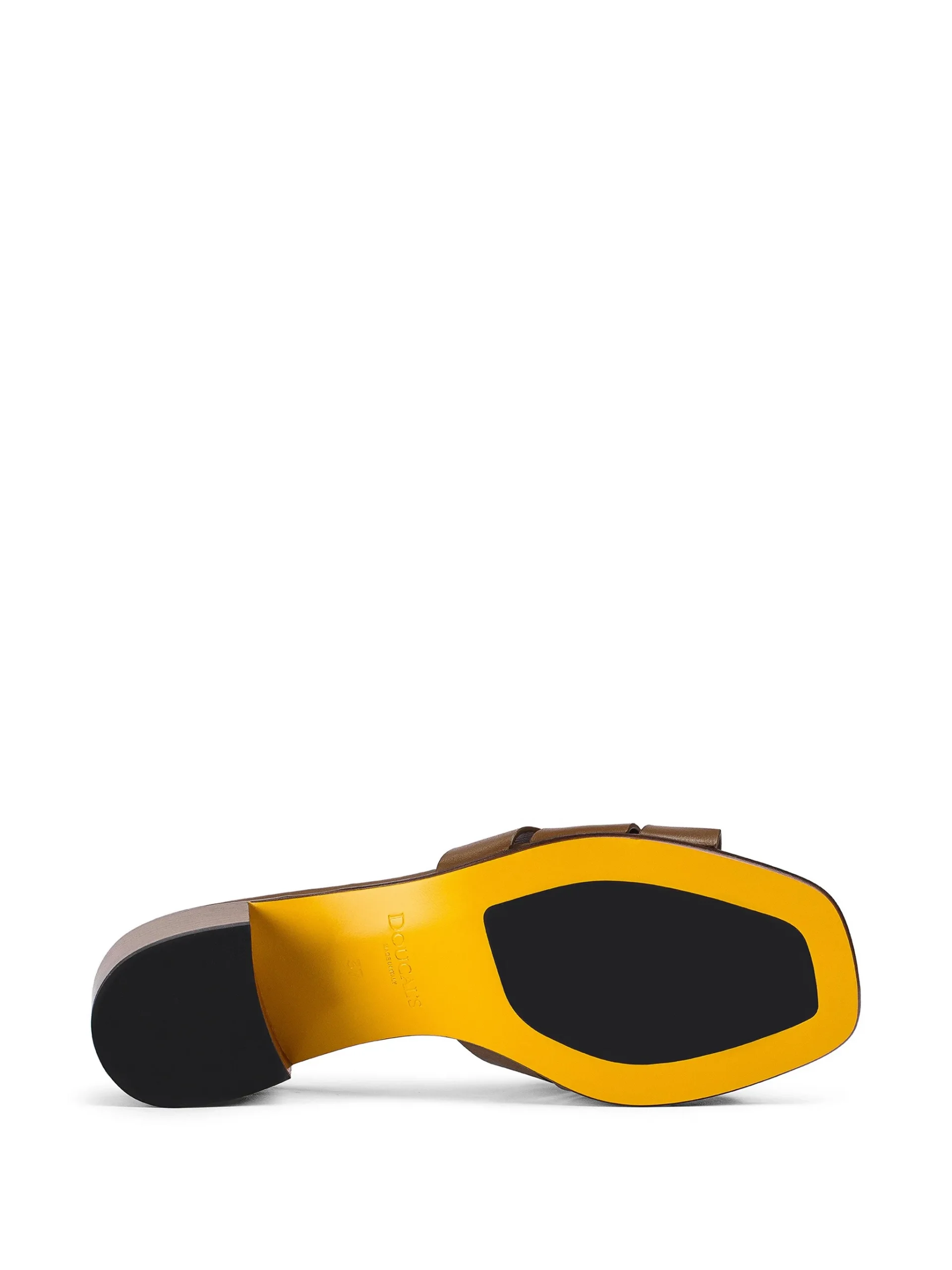 Sandale Doucal's Leather maro - imagine 4