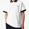 Tricou Drole De Monsieur D Mirror Tipped Polo alb