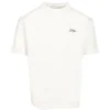 Tricou Drole De Monsieur Drole Belissima Logo-Embroidered ecru