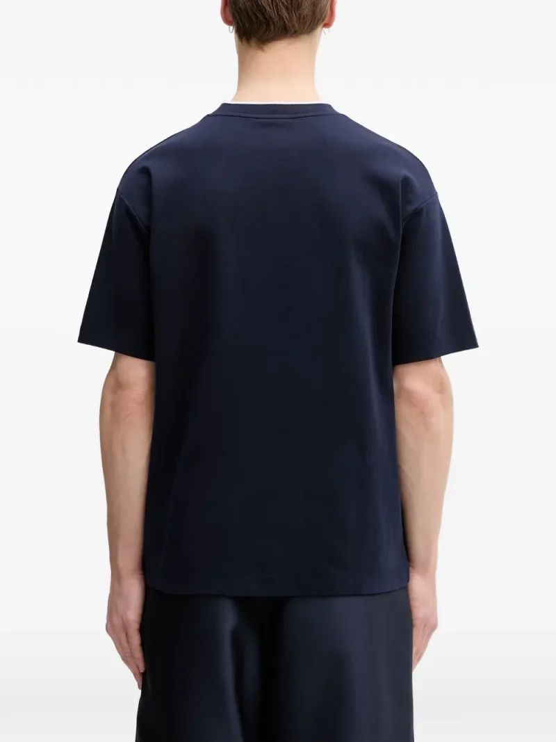 Alternative view of Tricou Drole De Monsieur Graphic-Print alb