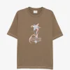 Tricou Drole De Monsieur Graphic-Print khaki