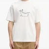 Tricou Drôle De Monsieur Wine Bath alb