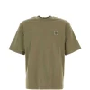 Tricou Stone Island Combed Organic Cotton Jersey khaki