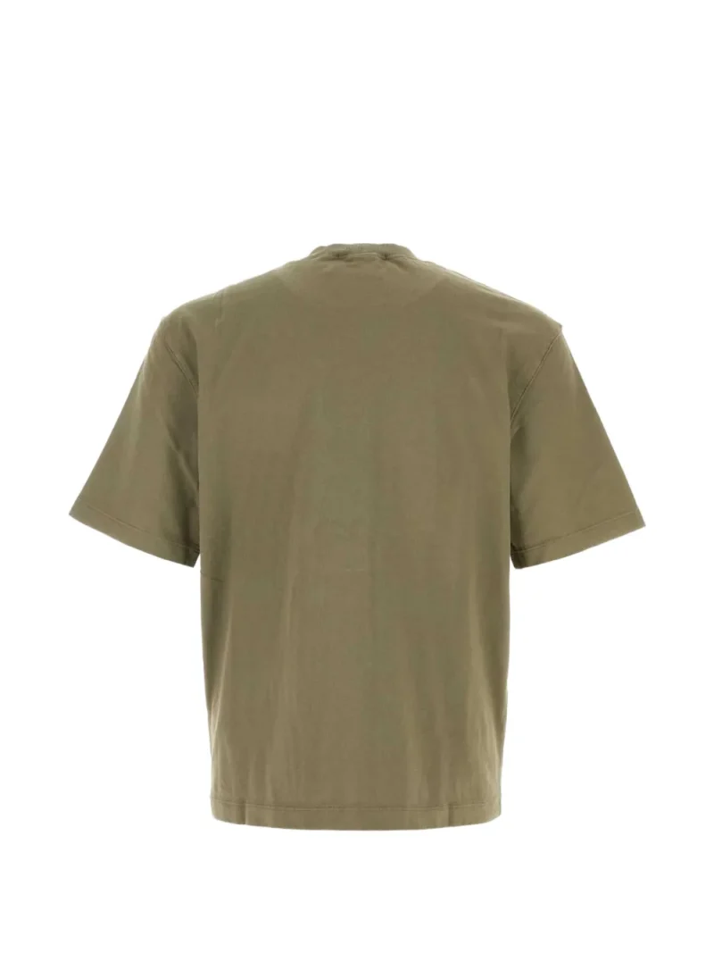 Alternative view of Tricou Stone Island Combed Organic Cotton Jersey khaki