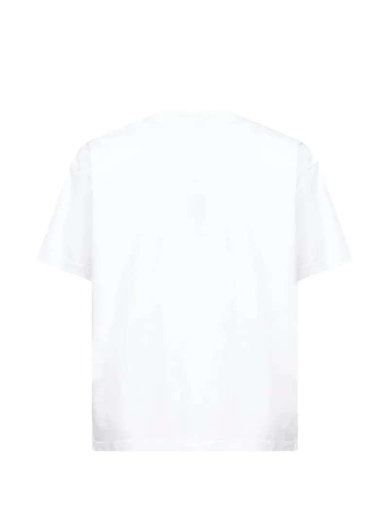 Alternative view of Tricou Stone Island Compass Logo-Patch alb