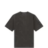 Tricou Stone Island Faded-Effect Logo-Patch gri