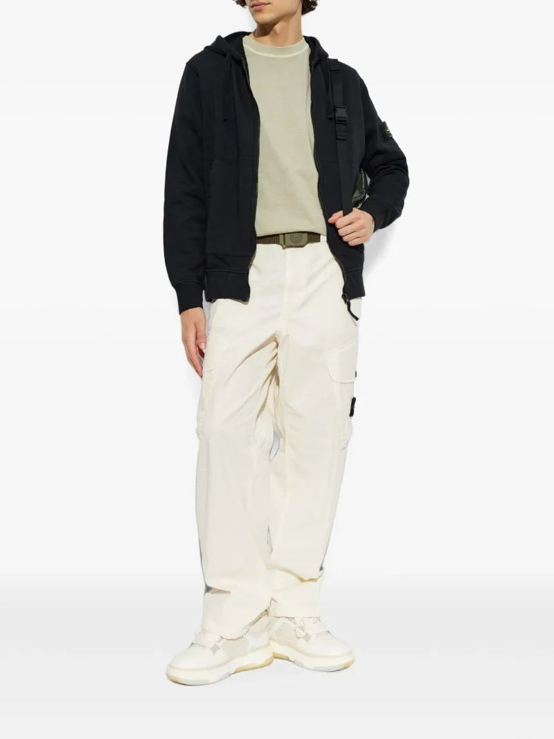 Tricou Stone Island Logo Patch khaki - imagine 5