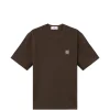 Tricou Stone Island Logo-Patch maro