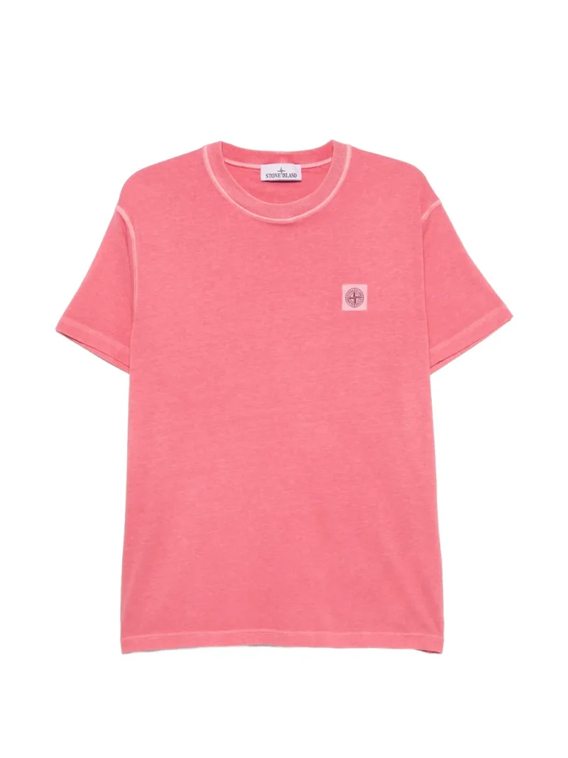 Tricou Stone Island Logo Patch roz