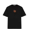 Tricou Stone Island Logo-Print negru