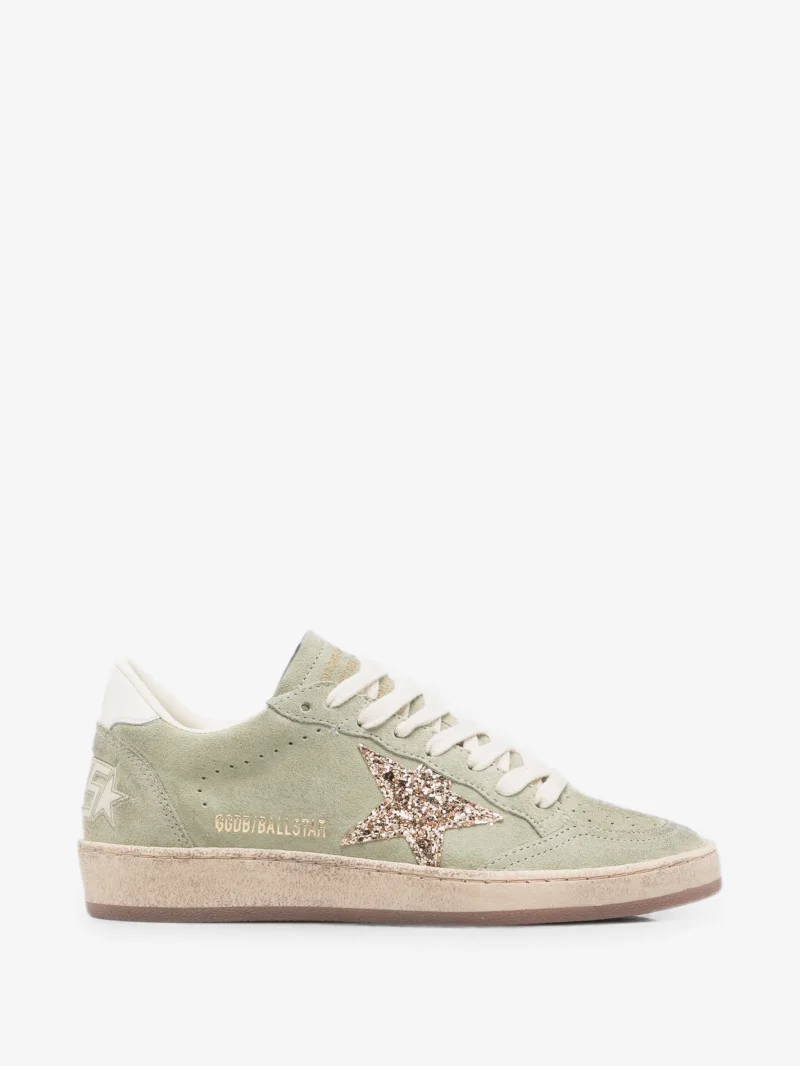 Sneakers Golden Goose Ball Star Suede verde