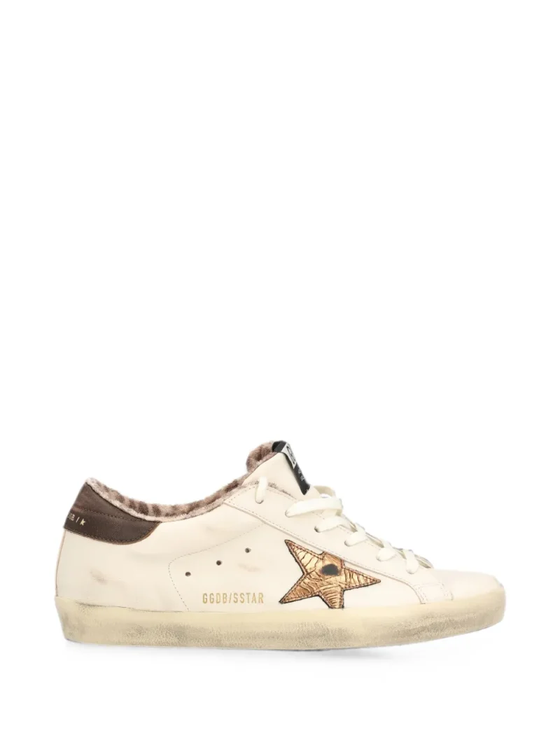 Sneakers Golden Goose Super-Star Distressed bej