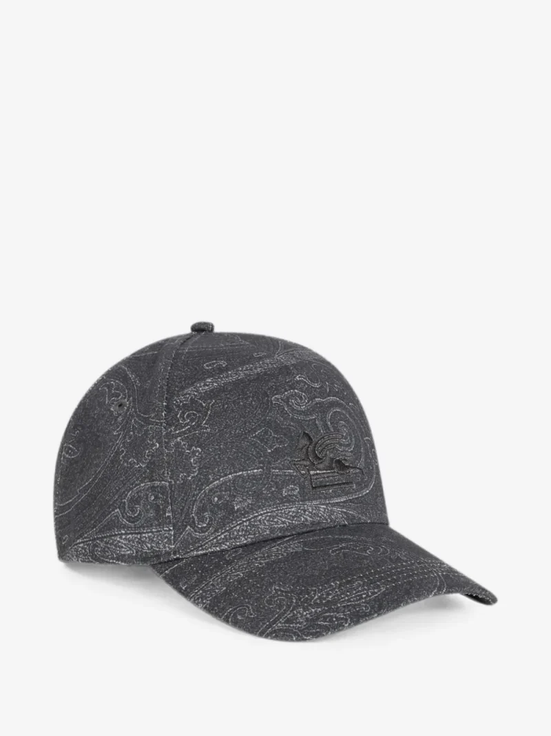 Sapca baseball ETRO Pegaso gri