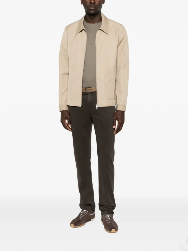 Tricou Gran Sasso Crew-Neck khaki - imagine 3