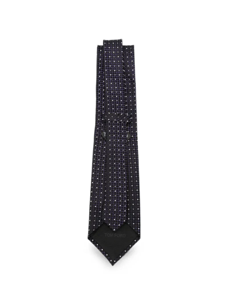 Alternative view of Cravata Tom Ford Pointed-Tip Tie mov