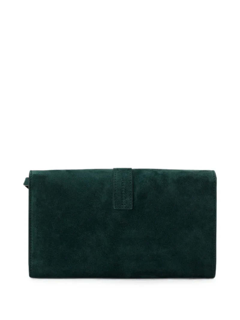 Alternative view of Clutch Tom Ford T-Clasp Suede verde