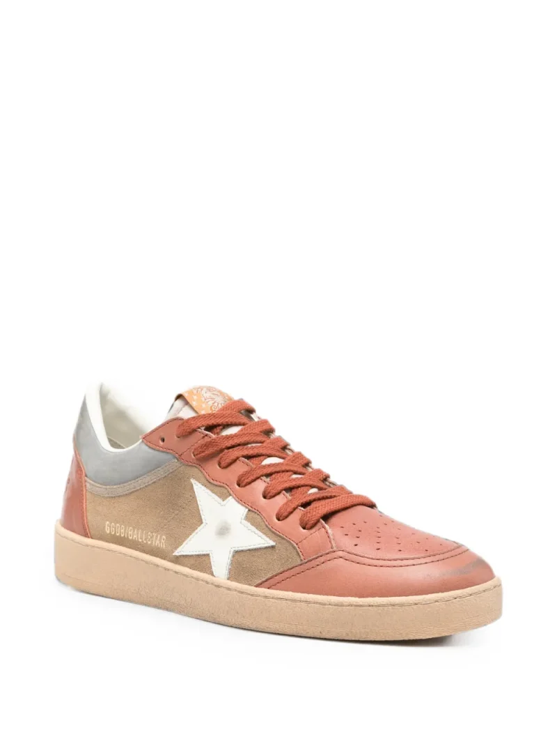 Alternative view of Sneakers Golden Goose Ball Star Panelled portocaliu