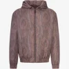 Jacheta ETRO Paisley-Print Hooded maro