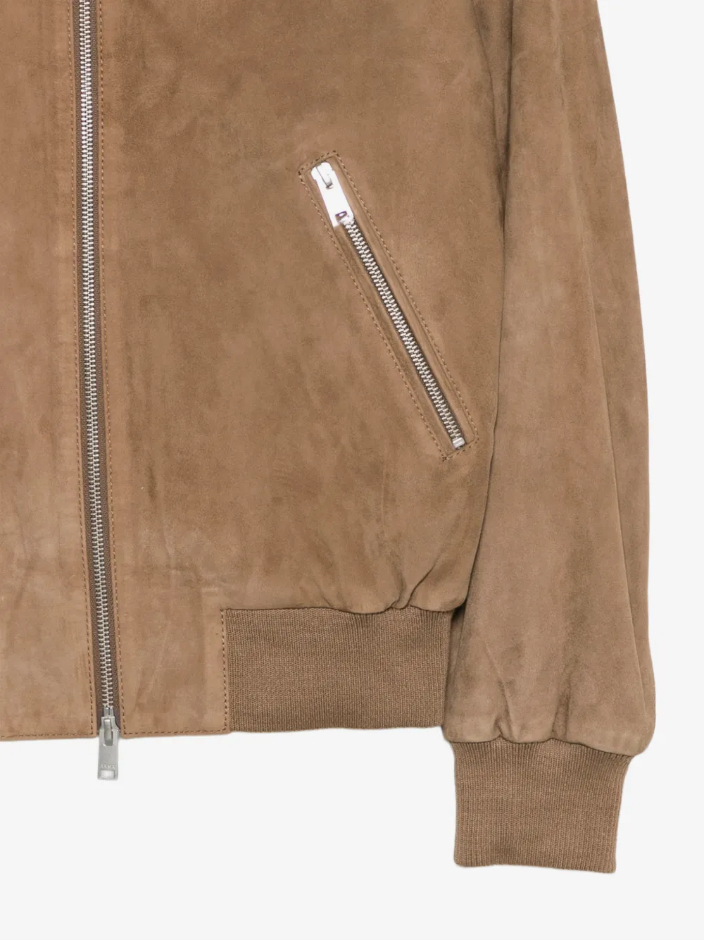 Jacheta Arma Suede Bomber maro - imagine 3