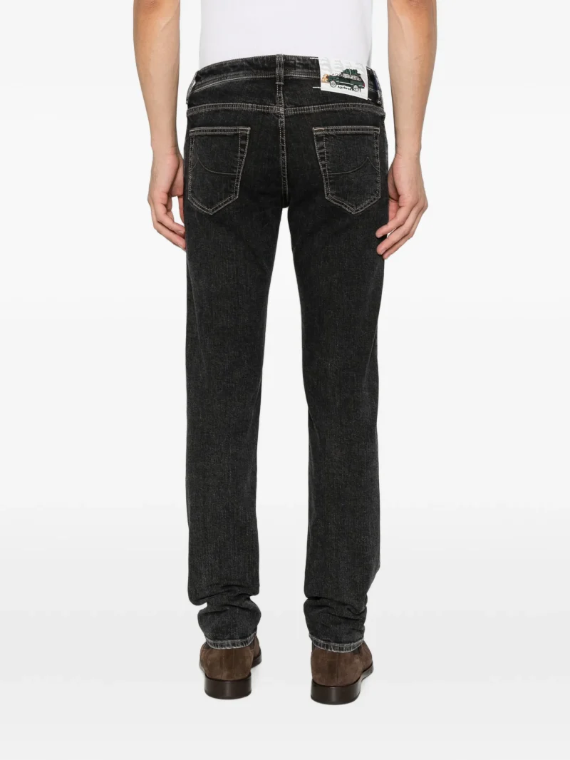 Alternative view of Jeans Jacob Cohen Nick Slim-Fit negru